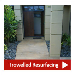 Trowelled Resurfacing